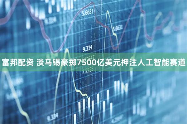 富邦配资 淡马锡豪掷7500亿美元押注人工智能赛道